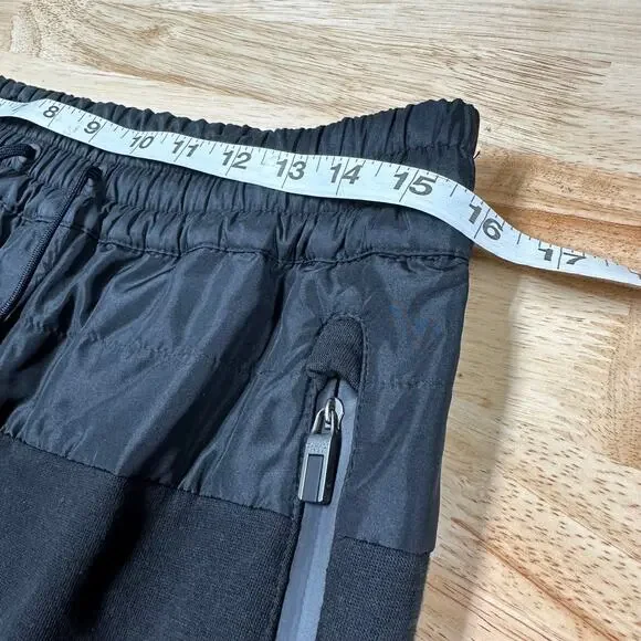 Canali NWOT Black Edition Tonal Tech Joggers Black Size 48 (US 32) Zip Pocket